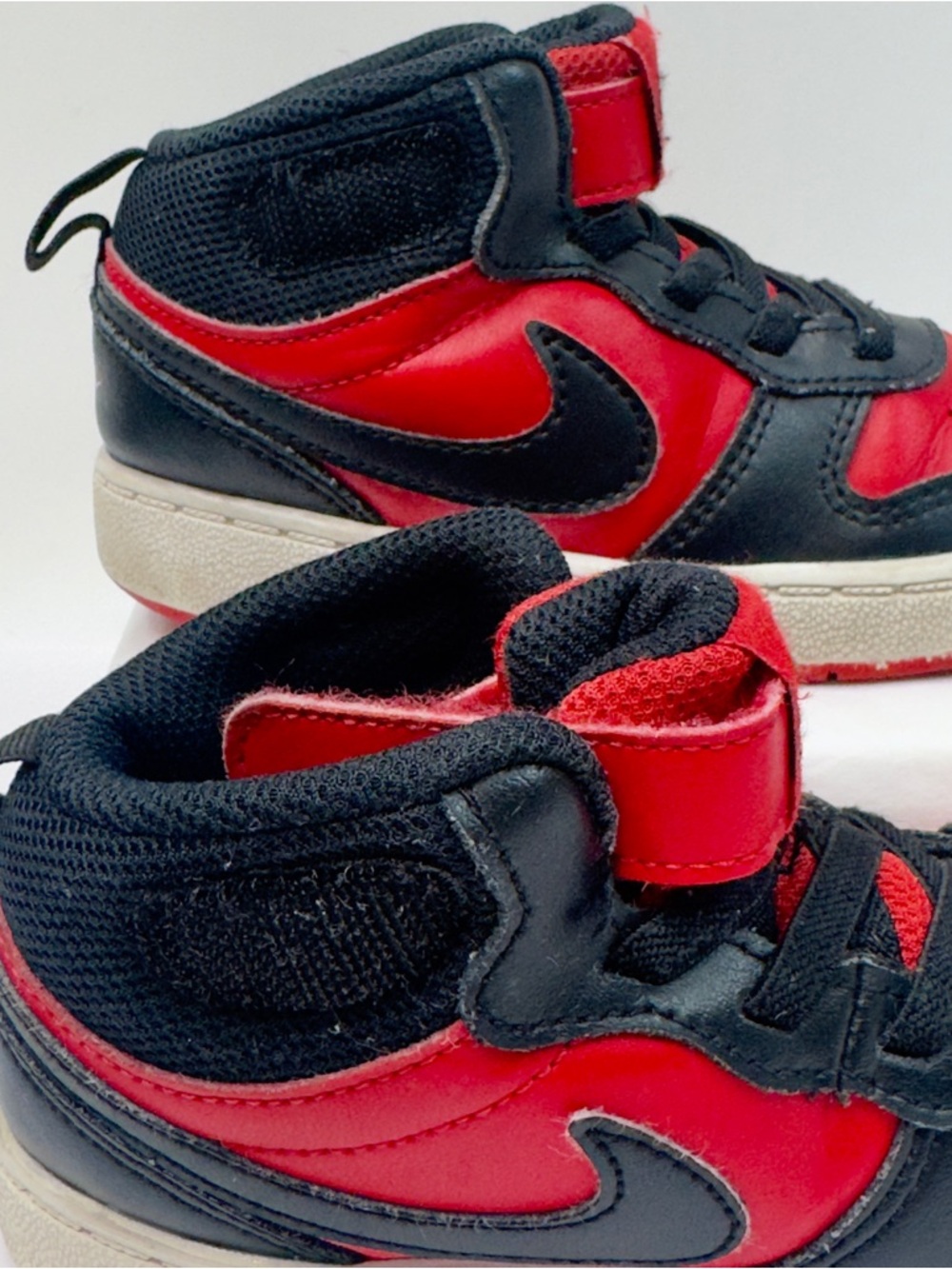 Nike Court Borough Toddler Shoes Red/Black CD7784-602 Size 10C - Picture 12 of 12